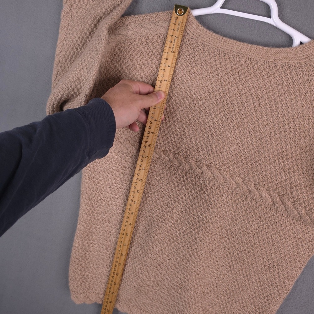 Artesanias Pachamama 100% Alpaca Wool Cardigan Sweater Womens Hand Made In Peru - Picture 11 of 14